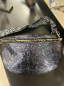 Sac Banane Marine Brillant 