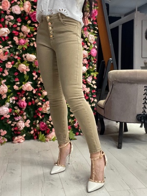 Jean Skinny Beige