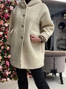 Manteau étoile Léopard Beige