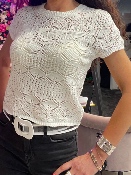 Haut Crochet Blanc