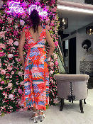 Robe Longue Tropicale 