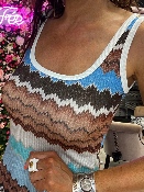 Robe Tex Bleue/Marron