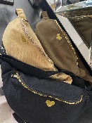 Sac Banane Coeur Kaki