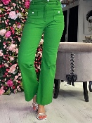 Pantalon Woodstock Marguerite Vert Mousse