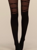 Collants Chaussettes Lacets