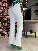 Pantalon Woodstock Marguerite Blanc 