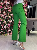 Pantalon Woodstock Marguerite Vert Mousse