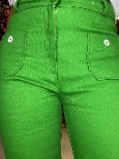 Pantalon Woodstock Marguerite Vert Mousse