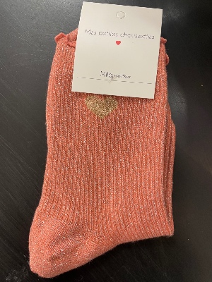 Chaussettes Coeur Doré 