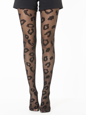 Collants Léopard Grand Motif