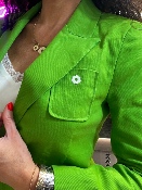 Veste Woodstock Vert Vif