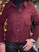 Blouson Penny Lane Bordeaux 