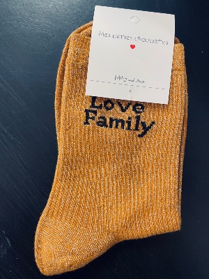 Chaussettes Love Family