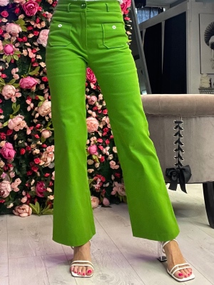 Pantalon Woodstock Vert Vif