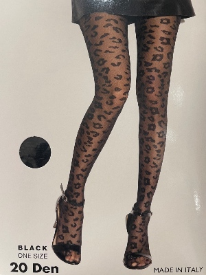 Collants Léopard Petit Motif